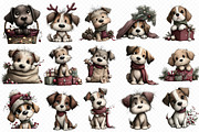 christmas-baby-animals, an Illustration by cherrydesign (Thumbnail 3 of 3)