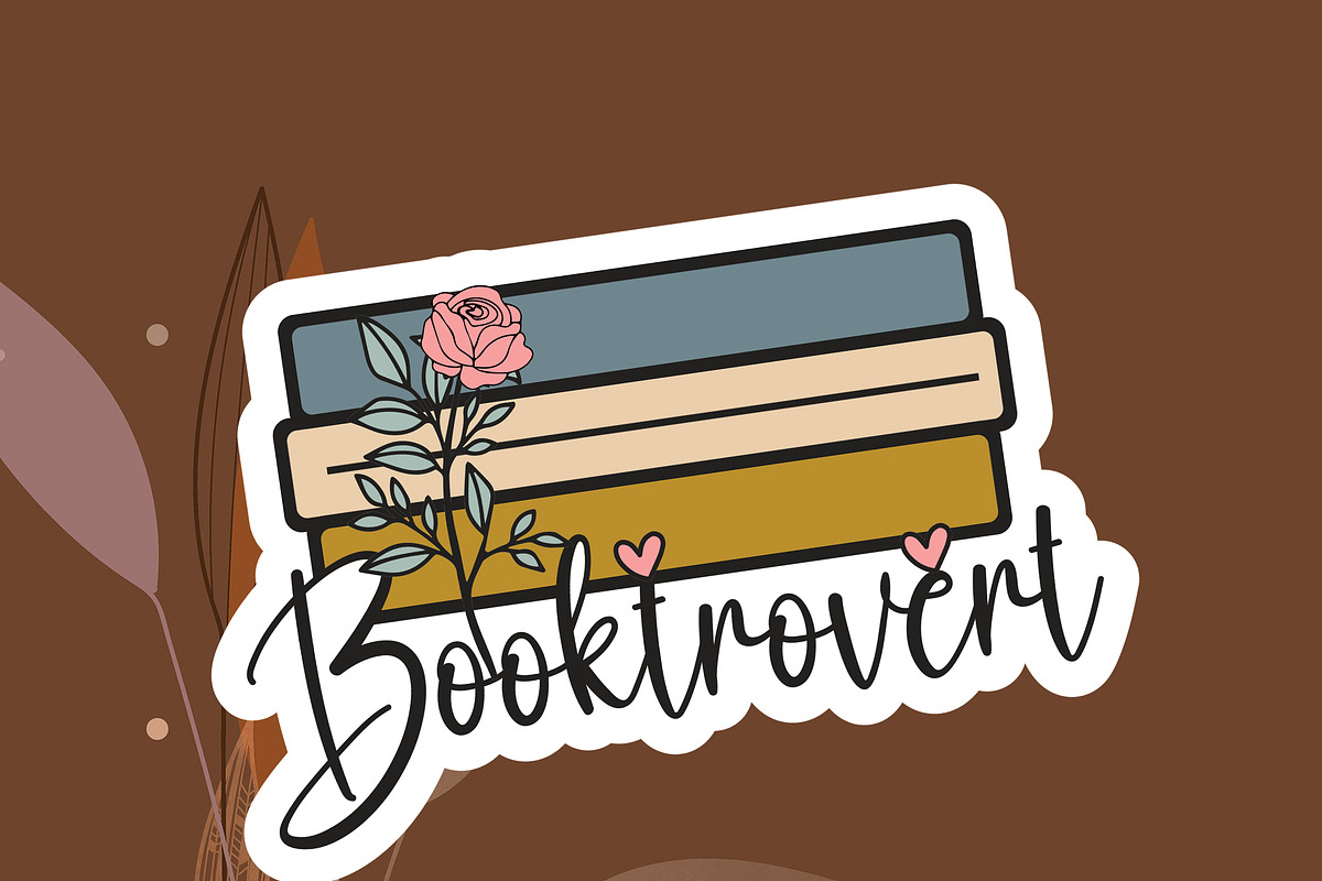 Book Lovers Sticker Bundle, Book png, an Education Illustration by Etcify (Photo 4 of 5)