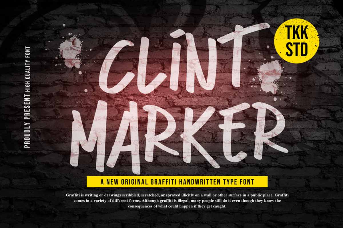 Graffiti Font Bundle - SALE, a Sans Serif Font by tokokoo (Photo 10 of 11)