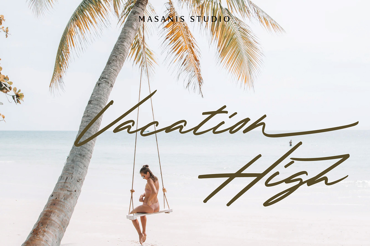 RedSky - Luxurious Signature, a Script Font by Masanis (Photo 13 of 16)