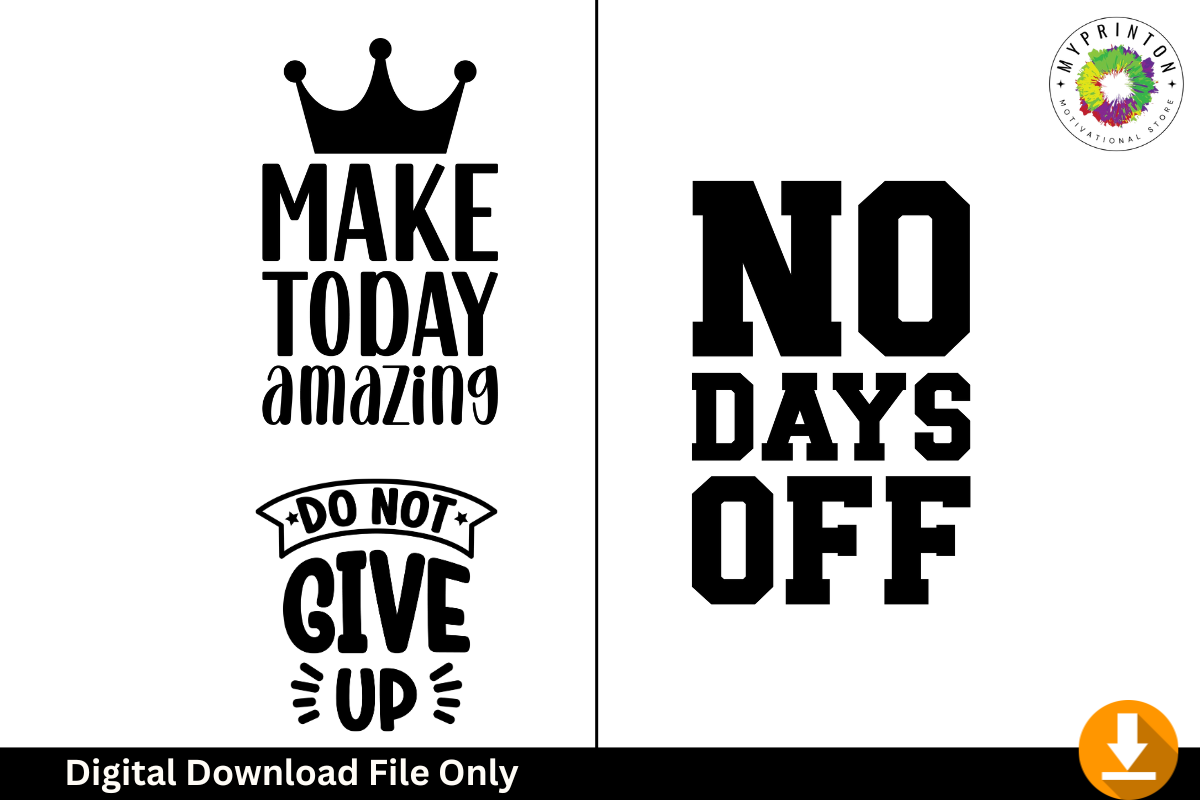 Motivational Quotes-Pack 3, an Object Graphic by Jadugar Design Studio (Photo 3 of 9)