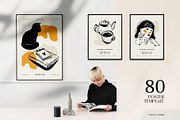 Black Ink | Creator Kit, a Background Graphic by KetteCreate (Thumbnail 6 of 22)