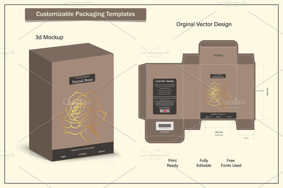 Packaging Box and Mockup Set, a Packaging Mockup by sumonuix (Photo 2 of 3)