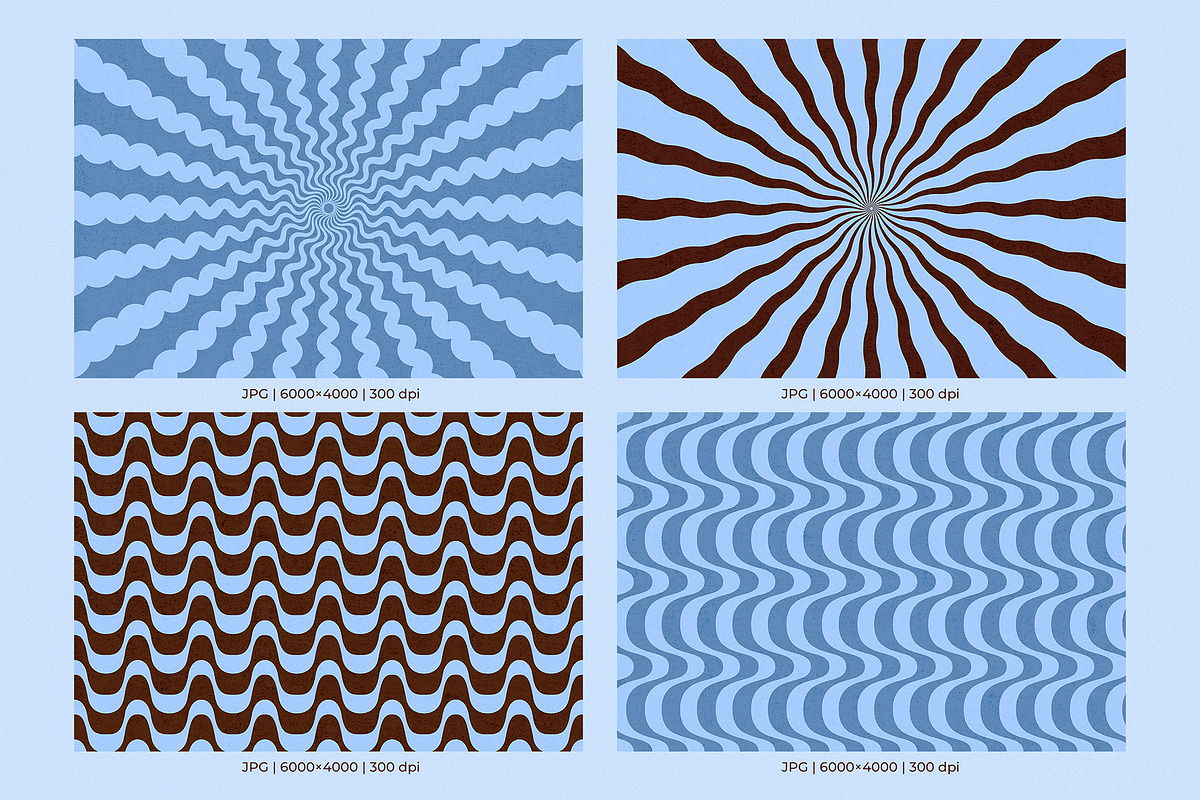 Retro Groovy Backgrounds, a Background Graphic by May Motif (Photo 7 of 20)