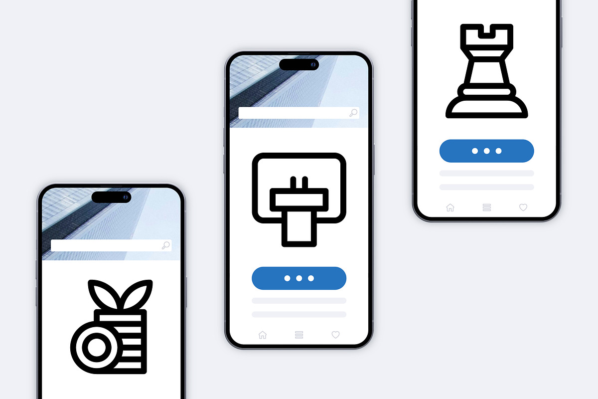 50 Business Basics Icons, an Outline Icon by Side Project (Photo 5 of 7)