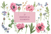 PINK POPPIES, an Illustration by patriziamoscone (Thumbnail 2 of 7)