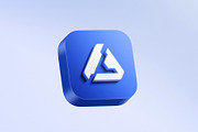Logo Mockup 3D Icon App, a Product Mockup by Asylab (Thumbnail 1 of 6)