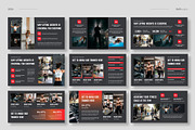 Gym & Sports Google Slides Template, a Presentation Template by fluffstudio (Thumbnail 3 of 4)