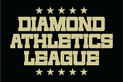 Baseball Varsity - Condensed Slab, a Slab Serif Font by Pian45 Studio (Thumbnail 3 of 8)