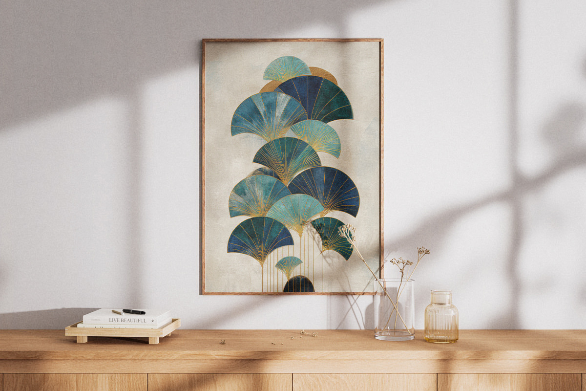 Minimal Japandi Wall Art Bundle, a Poster Template by Pixeness Studio (Photo 7 of 9)