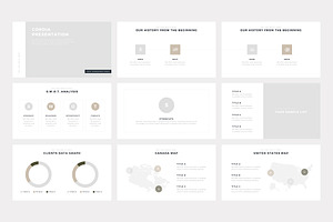 Cordia Minimal Keynote Template