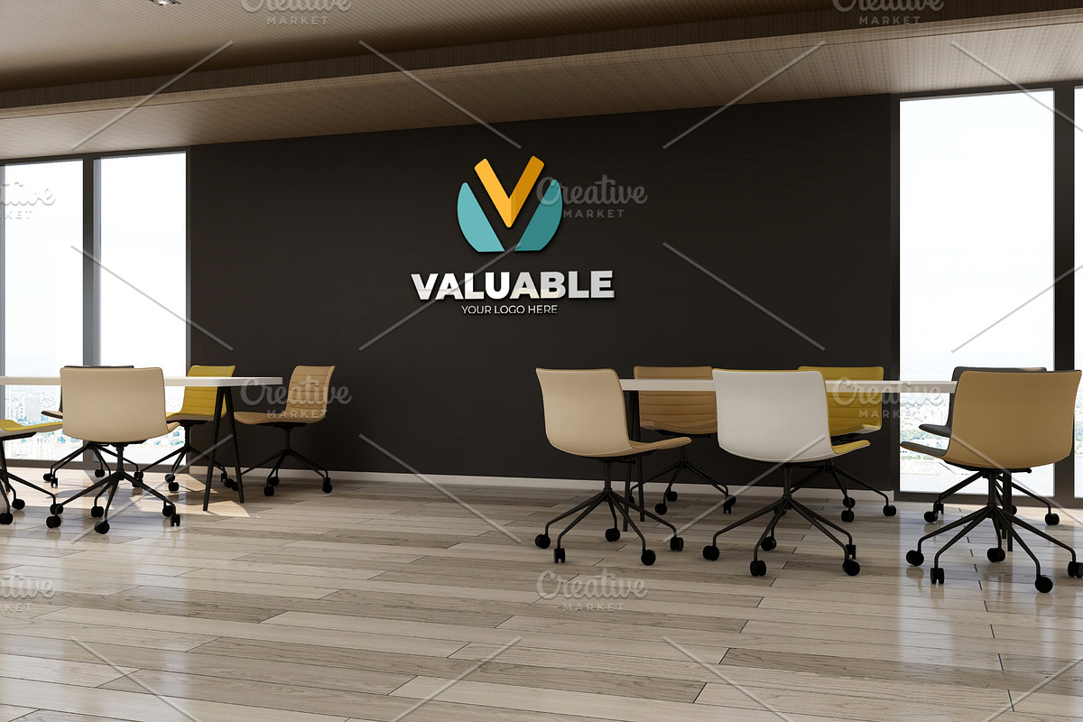 Modern Office Logo Mockup - PSD, a Product Mockup by Ayy (Photo 16 of 16)