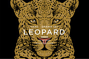 LEOPARD, an Animal Illustration by Tanya Akhmett (Thumbnail 1 of 9)