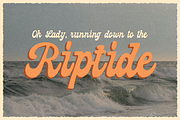 Realro - Handmade 60s Retro, a Script Font by Pandeka Studio (Thumbnail 5 of 9)