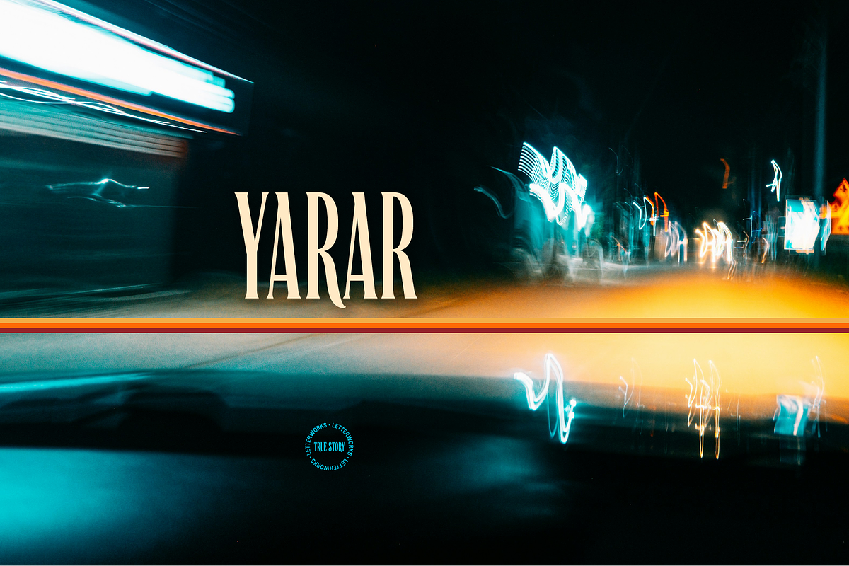 Yarar, a Serif Font by True Story Letterworks (Photo 1 of 11)