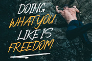 Blackbeard - Brush Font, a Script Font by Almeera Std (Thumbnail 8 of 8)