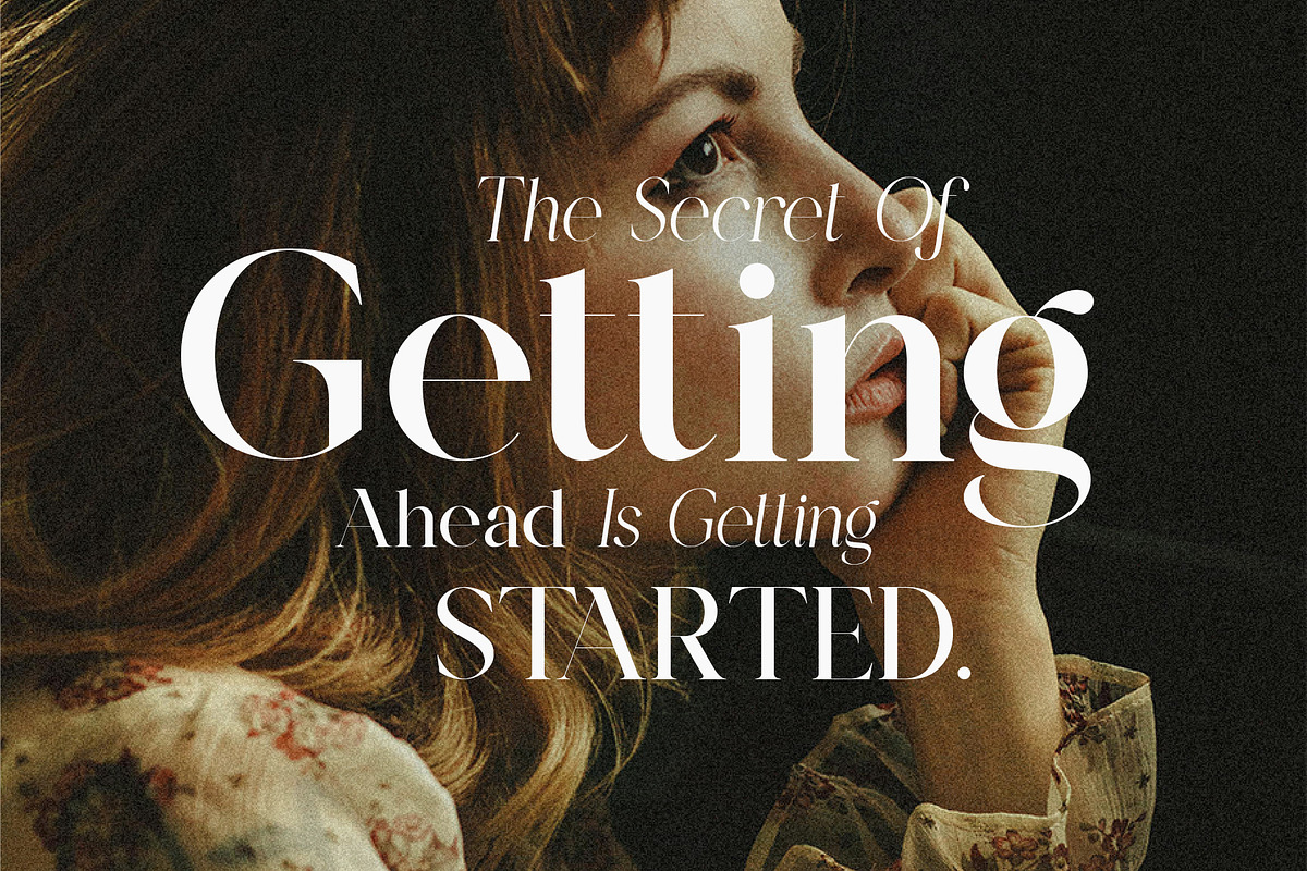 The Reals Paradisen - Serif Family, a Serif Font by Ermedia Studio (Photo 3 of 16)