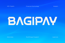 Bagipay - Financial Technology Font