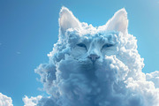 90 Clouds animals against a blue sky, an Animal Illustration by Handmadefont (Thumbnail 43 of 64)