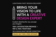 Hire a Graphic Designer, an Illustration by HubbaDigitals (Thumbnail 1 of 8)