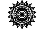 Black Ornate Mandala Designs, an Object Graphic by Designer_Momina (Thumbnail 9 of 10)