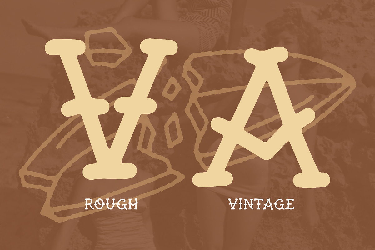 Tattooed Sailor | Vintage Serif Font, a Serif Font by Beveled Design Co. (Photo 10 of 18)