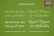 Tierra Script, a Script Font by Corradine Fonts (Thumbnail 7 of 15)