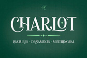 Charlot Decorative Font & Ornaments, a Font by Molly Suber Thorpe (Thumbnail 1 of 8)