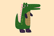 Cute baby crocodiles illustrations, an Animal Illustration by MoleskoStudio (Thumbnail 20 of 23)