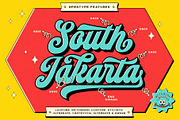 Sundries Bold Script with Extruded, a Script Font by Angin Studio (Thumbnail 4 of 18)