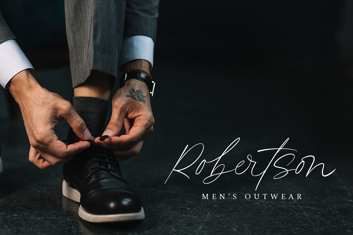 Kingston Signature - Stylish Script, a Handwritten Font by Alpaprana (Photo 4 of 8)