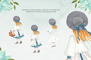 Baking in Paris Watercolor Clipart, a Food Illustration by natalisart (Thumbnail 7 of 16)