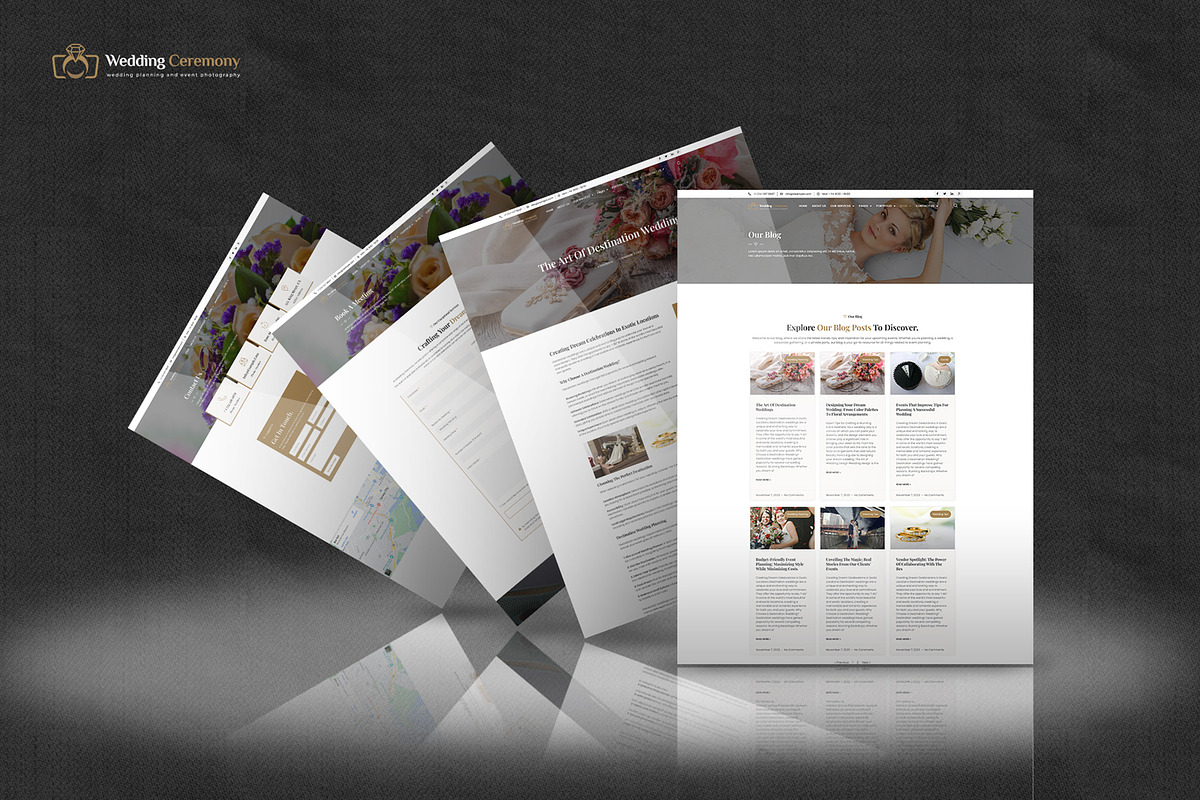 Wedding Ceremony - Elementor Pro Kit, a Websites & App Template by Select Agency Designs (Photo 7 of 7)