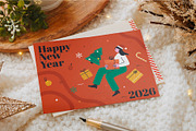 Digital Christmas. 24 Scenes., a Seasonal Illustration by Andrew Kras Design (Thumbnail 6 of 8)