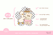 Antisocial Introvert Animal Clipart, an Animal Illustration by Blumensdiary (Thumbnail 3 of 6)