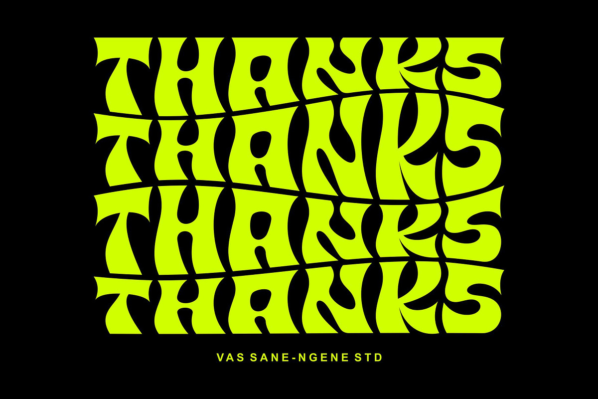 VAS SANE, a Font by ngene (Photo 7 of 7)