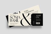 Wedding Ticket Template, an Invitation Template by BrandPacks (Thumbnail 3 of 6)