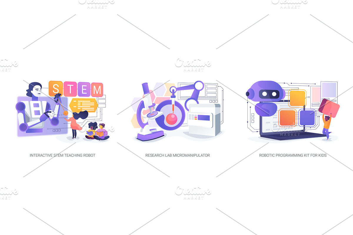 Educational and Scientific Robotics, a Technology Illustration by Visual Generation
