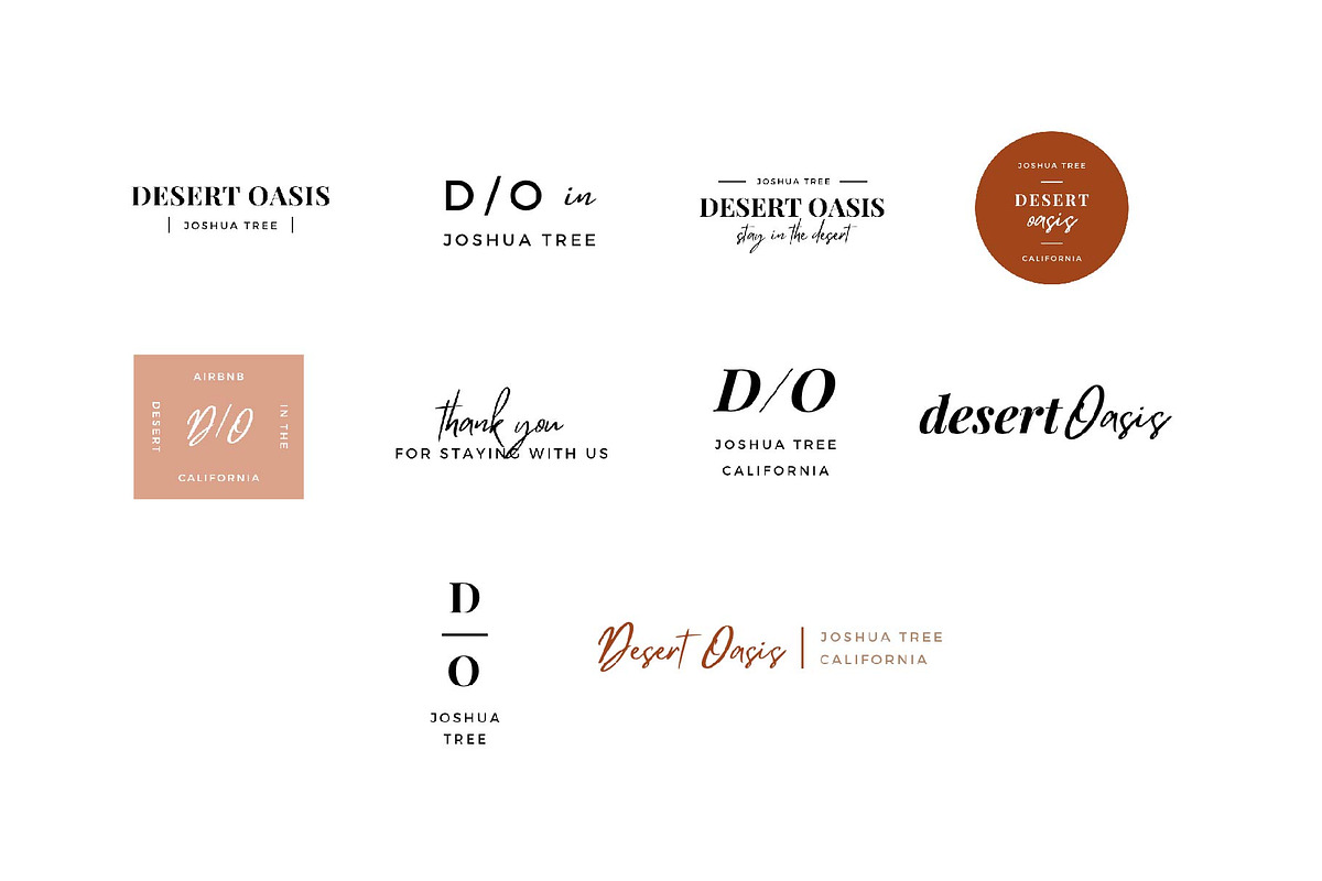 Desert Oasis Modern Canva Logos, a Branding & Logo Template by Forth and Wild (Photo 4 of 6)