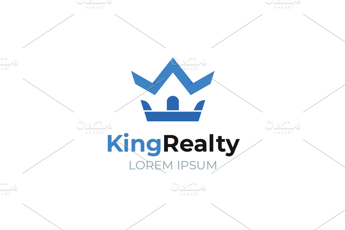 King Crown Real Estate Logo, a Branding & Logo Template by bvcreates (Photo 2 of 6)