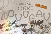 Say hello to Martnouveau Font, a Blackletter Font by bymarreyes (Thumbnail 1 of 4)