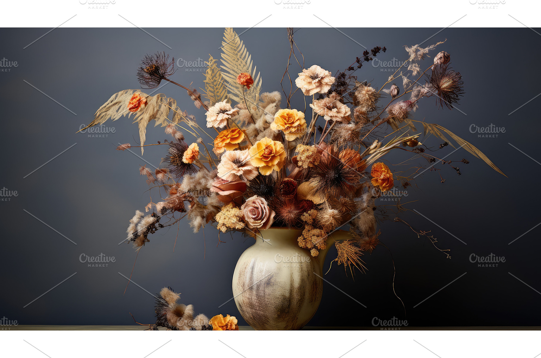 petals dried flowers ai generated, a Transportation Photo by pikepicture