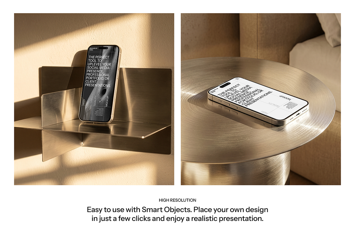 Aesthetic iPhone Mockup Set, an iPhone Mockup by The Noma Studio (Photo 4 of 7)