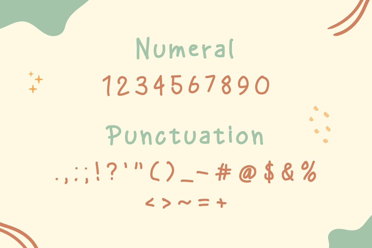 Bouchil - Kids Playful Font, a Script Font by Dhabee (Photo 5 of 5)