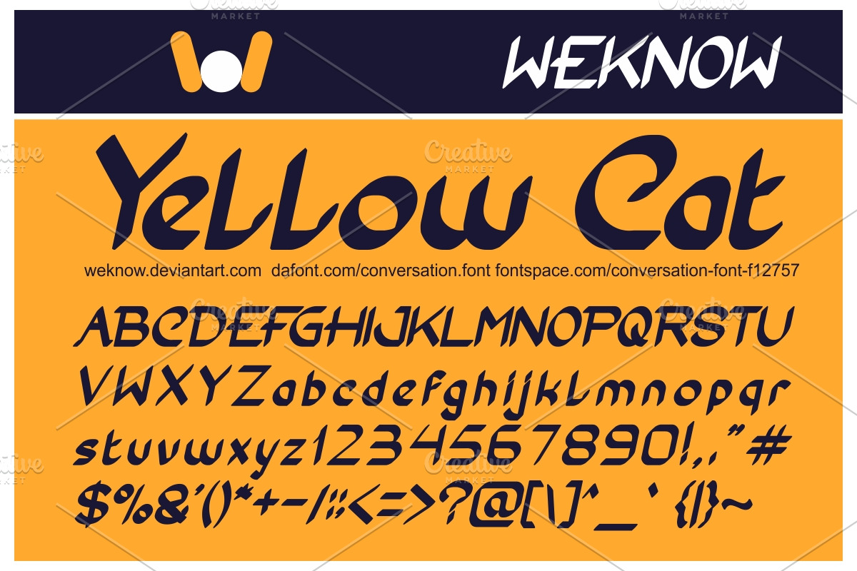 conversation font preview 3
