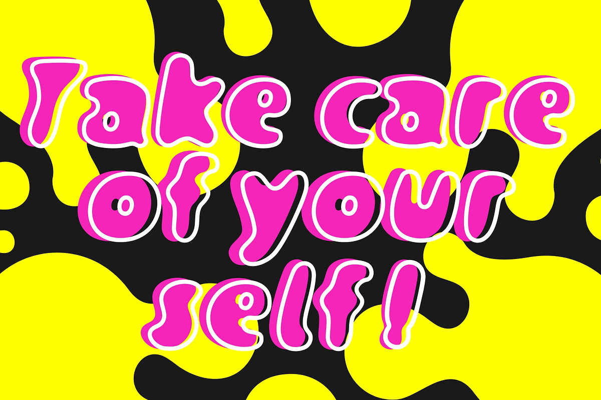 Mostly - Bubble Font, a Handwritten Font by HRDR (Photo 5 of 10)