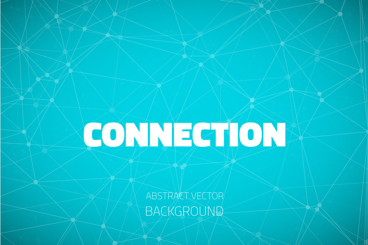 Wireframe Connection Backround, a Technology Illustration by RaZZeRs (Photo 2 of 2)