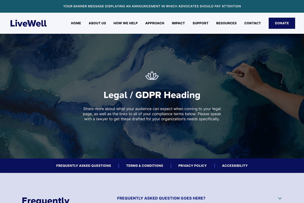 Healthcare Showit Website Template, a WordPress Template by Studio Humankind (Photo 18 of 20)