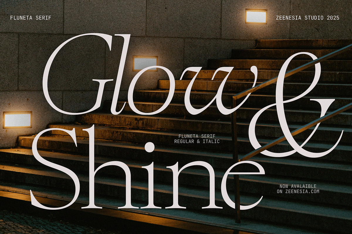 Fluneta, a Serif Font by zeenesia (Photo 6 of 21)
