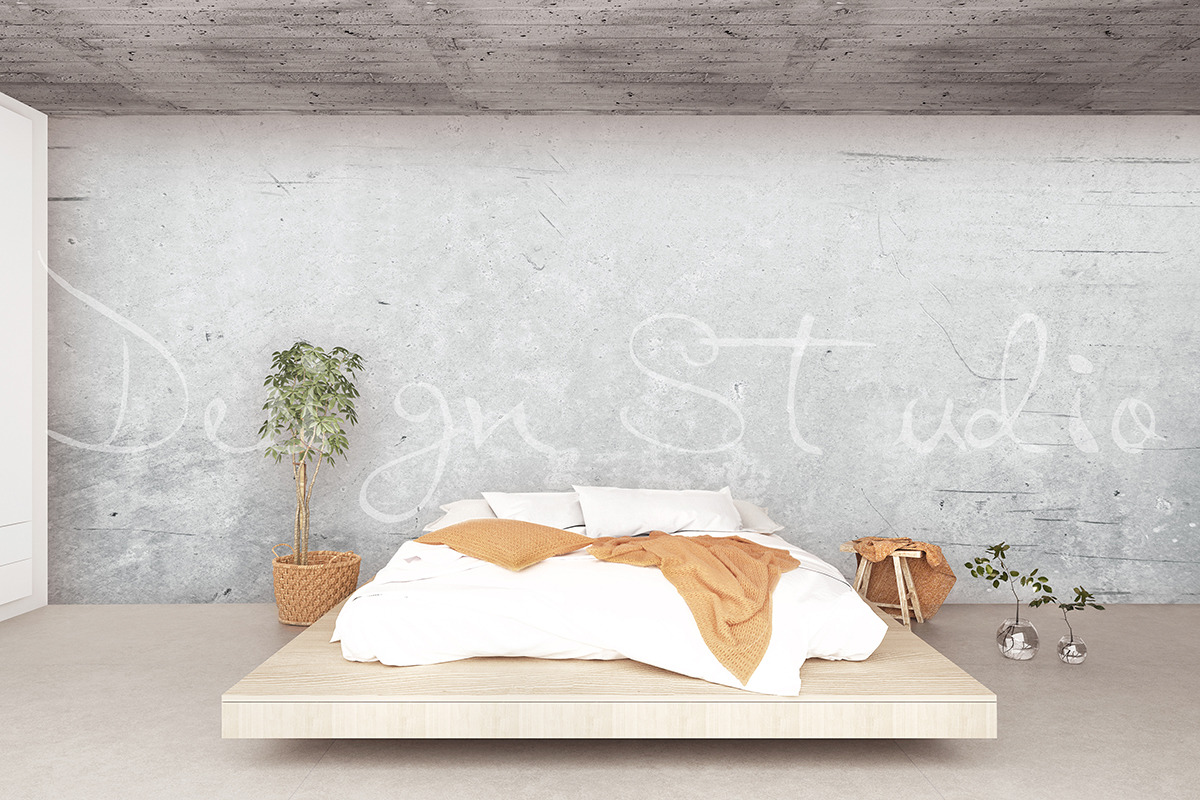 interior PSD, Bedroom SMART LAYER, a Print Template by HisariDS Mockup Design (Photo 2 of 6)
